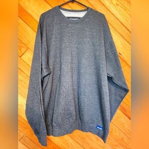 Spalding dark gray 2XLT men's crewneck sweatshirt